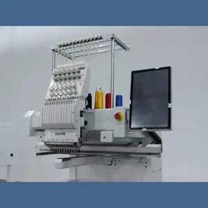One Head Embroidery Machine With 9 Needles - Computerized Economical