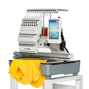 Commercial Automatic Computer Embroidery Machine Single Head