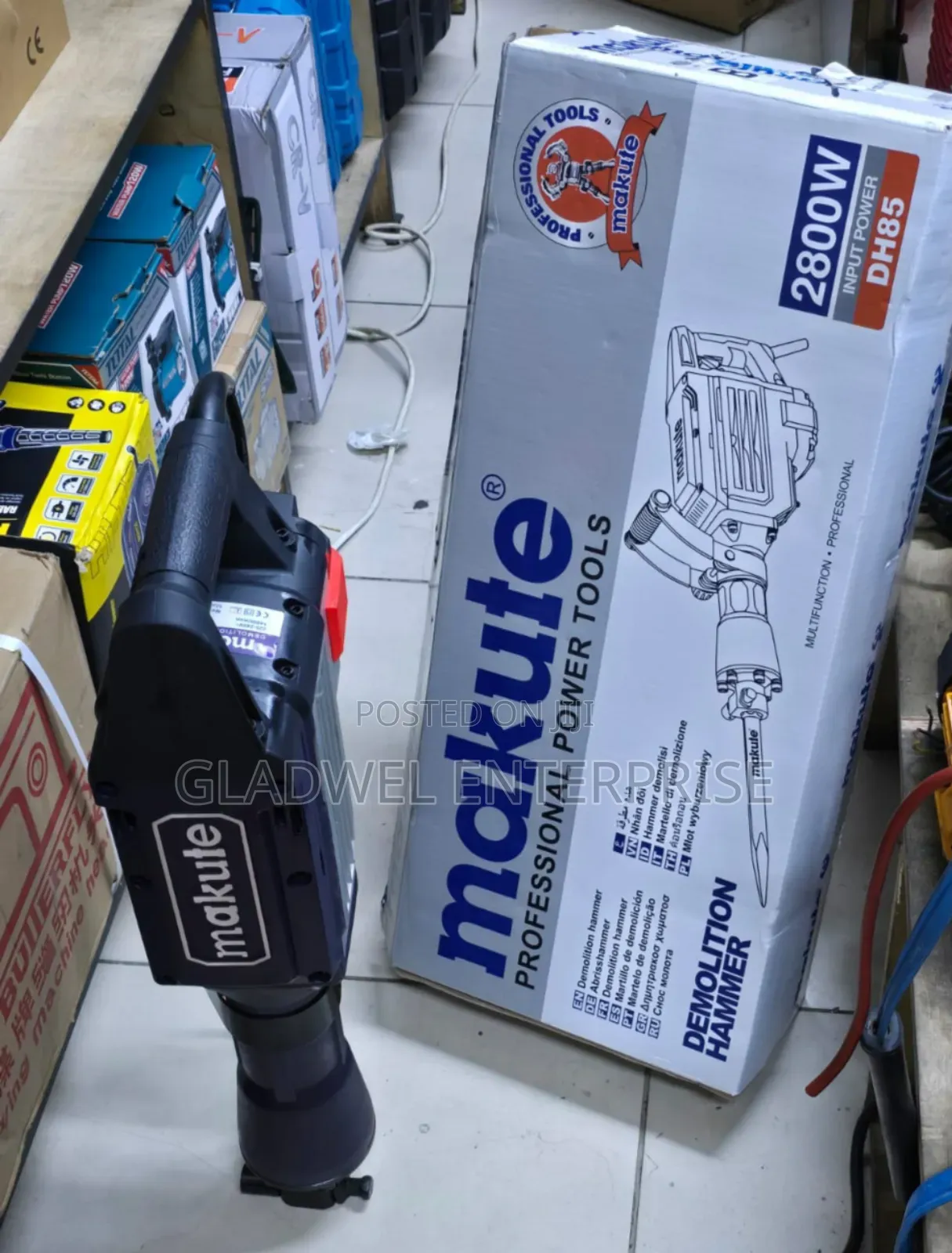 Original Makute Demolition Hammer Drill/Jack Hammer