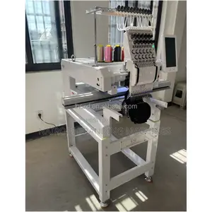 Computerized Head Embroidery Machine Price for Hat Leather Bag