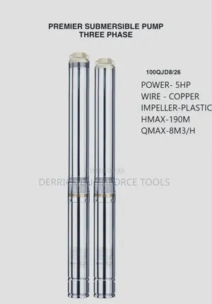 Premier 5hp 190m Head Three Phase Submersible Pump