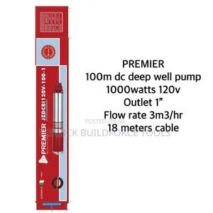 Premier 100m Dc Well Pump 1000w 120v
