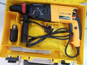 Corded Dewalt Rotary Hammer Drill.