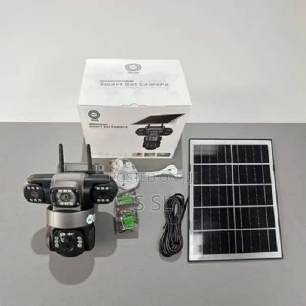 Triple Lens 4g Solar PTZ Camera