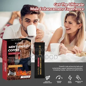 Biyode Men's Energy Coffee 15 Bags Per Box