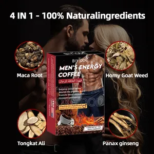 Biyode Men's Energy Coffee 15 Bags Per Box