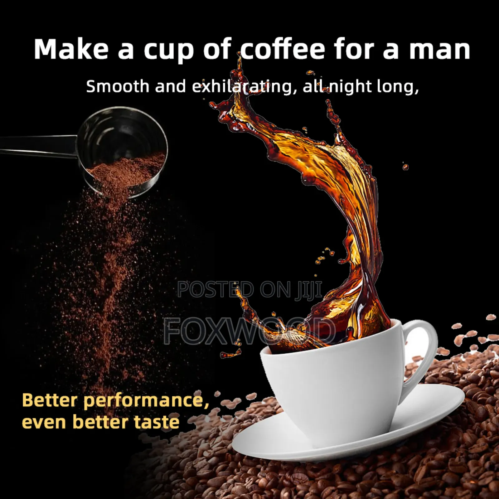 Biyode Men's Energy Coffee 15 Bags Per Box
