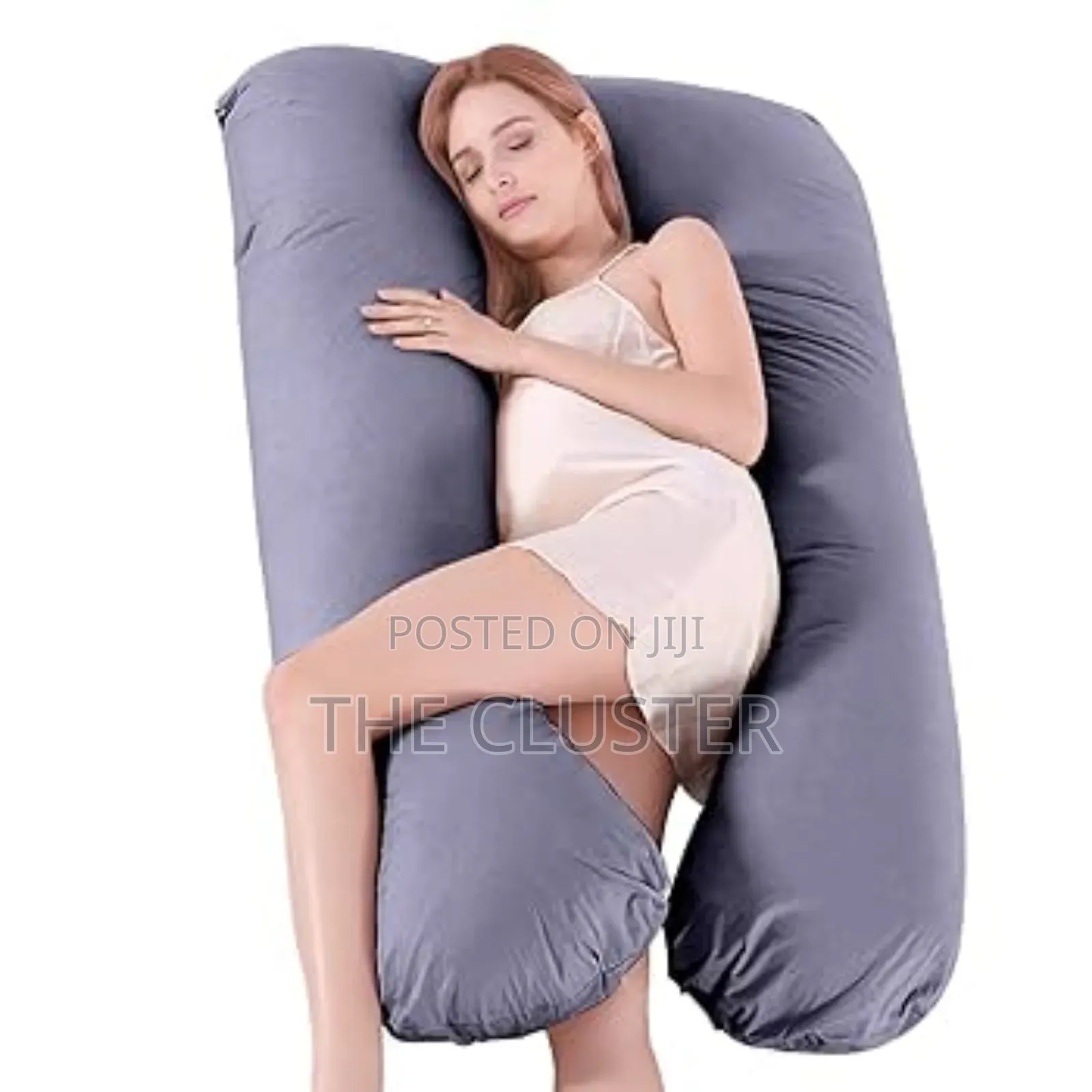 U Shape Grey Pregnancy Pillow