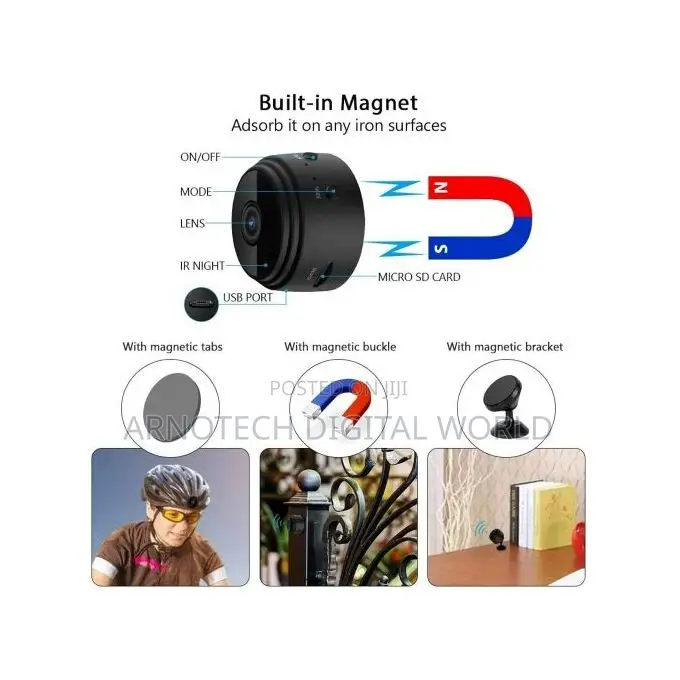 Wifi Wireless Hidden Camera A9 Mini CCTV