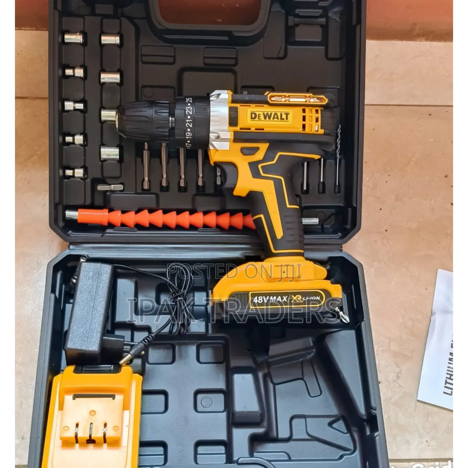 Dewalt 48v Cordless Drill With Accessories