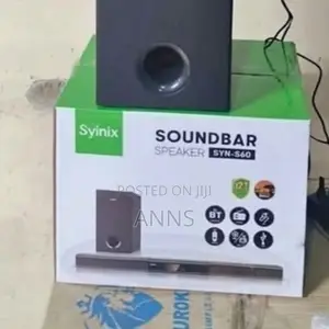Syinix Soundbar Speaker System/Bt/Usb/Fm Syn-S60