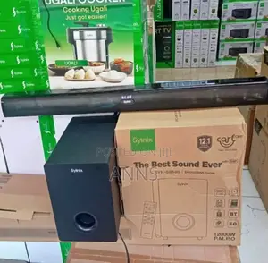 Syinix Soundbar Speaker System/Bt/Usb/Fm Syn-S60 Black Body