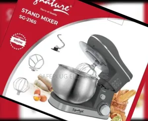 Signature 4l Stand Mixer - 800w Motor, 6 Speeds, Stainless Steel