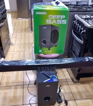 Vision Deep Base Sound Bar System Bt/Usb/ - Black Body