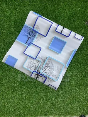 Blue 3d Self Adhesive Home Improvement Wallpapers