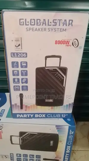 Globalstar Club Series 12" Portable Trolley Speaker