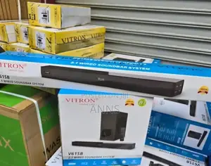 Vitron 2.1ch Wired Sound Bar System Bt/Ub/Fm - Black