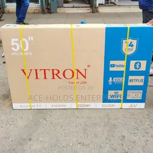 New Model: Vitron 50" Smart Android With Voice Recognition