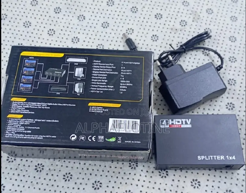 One Hdmi Input to Four Outputs.