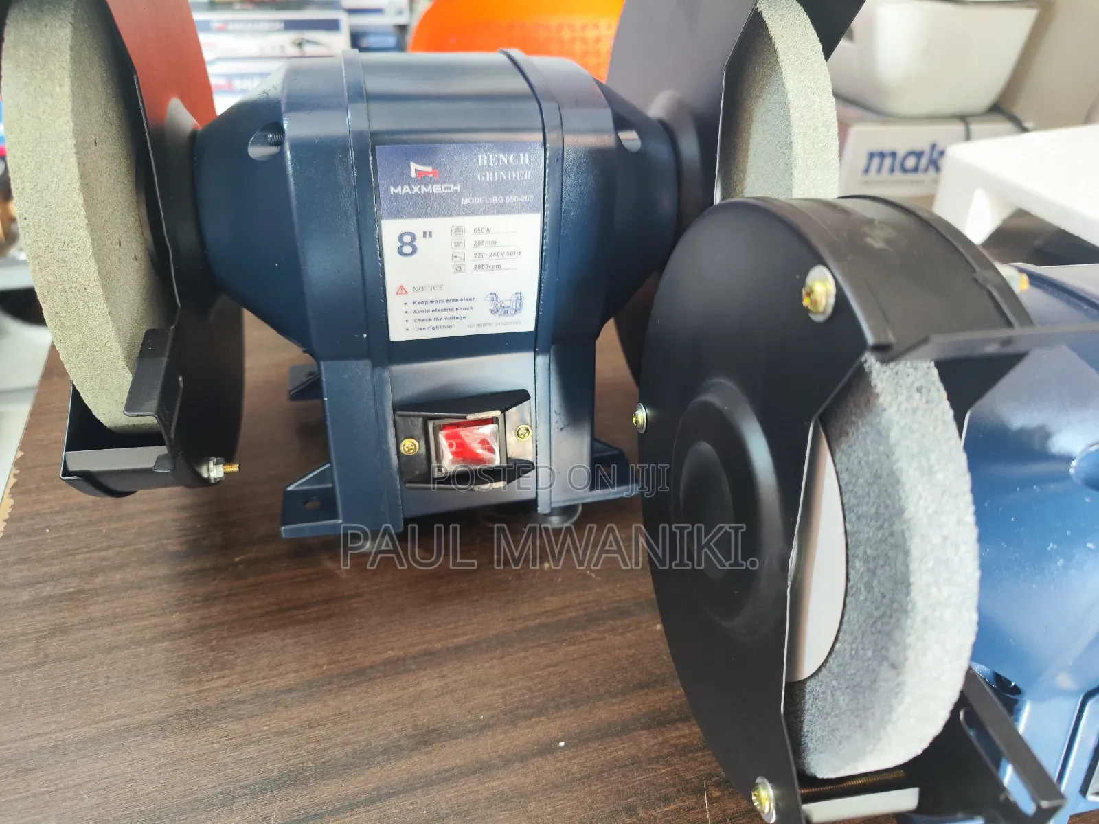 Maxmech 8" Bench Grinder