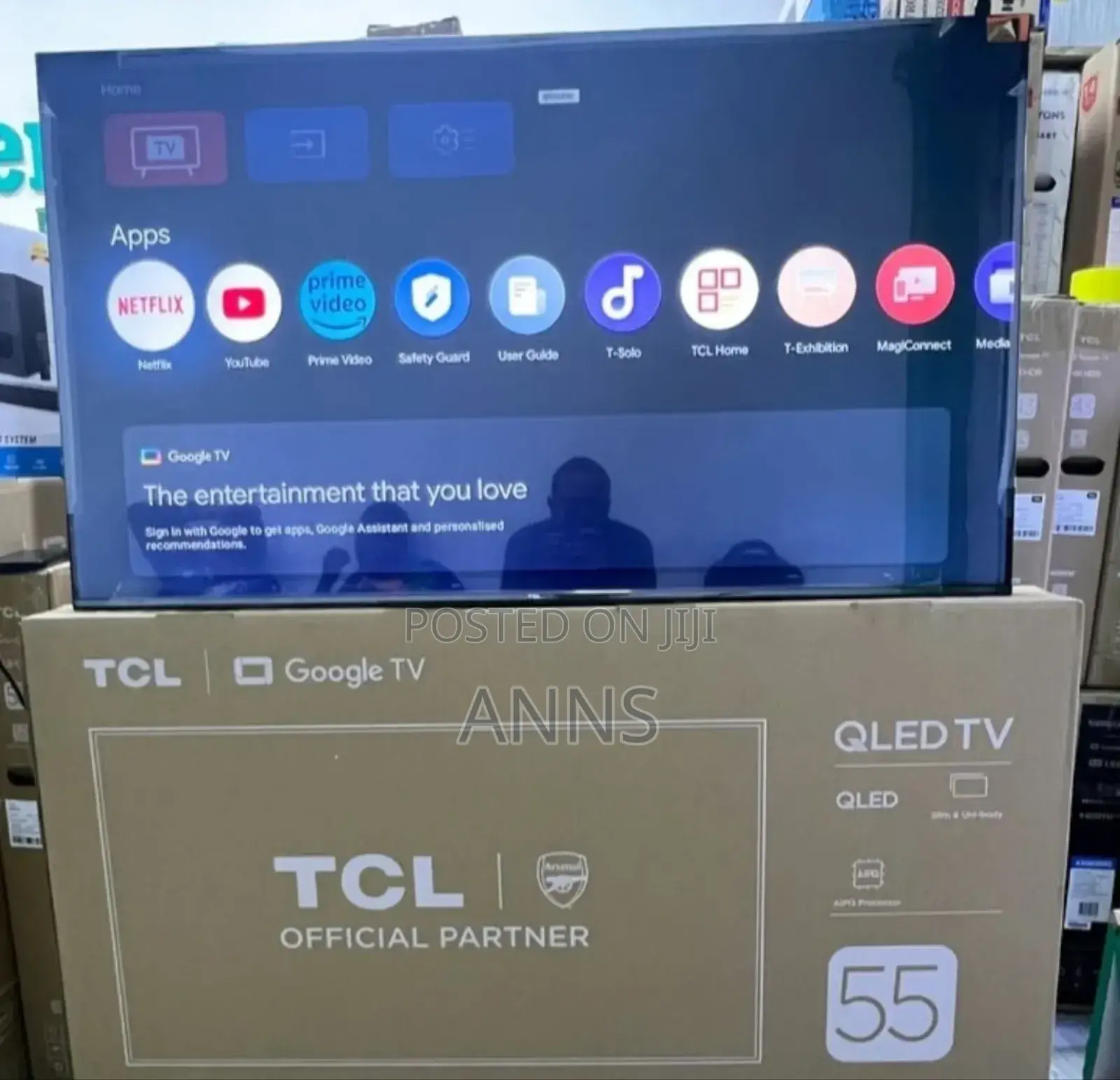 TCL 55" Inch P635 Smart Android Tv (55")