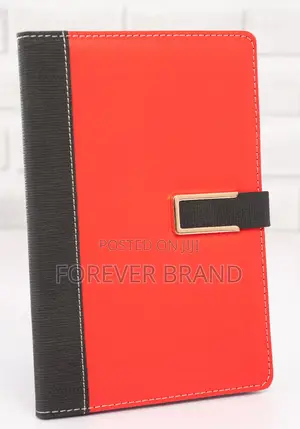 Metallic Closure Notebook