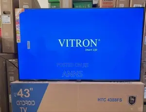 Vitron 43" Inch Smart Android Tv With Bluetooth *Htc43fs*
