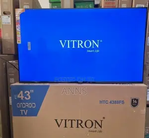 Vitron 43" Inch Smart Android Tv With Bluetooth *Htc43fs*