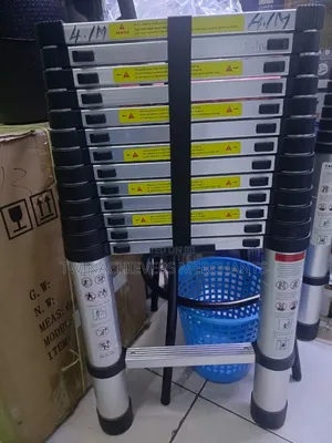4.1mtrs Aluminium Telescopic Ladder
