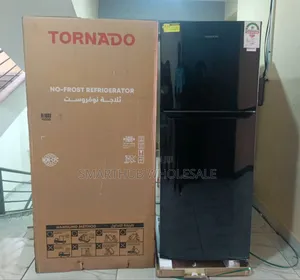 Tornado 304l Double Door Fridge, Total No Frost, Big Icecube Maker