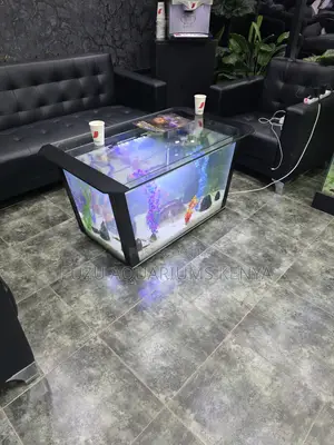 Illuminated Aquarium Coffee Table - Ready to Use