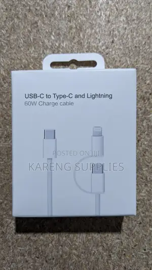 Usb-C to Type-C and Lightning
