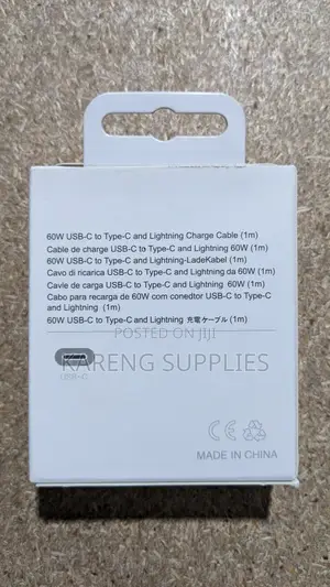 Usb-C to Type-C and Lightning