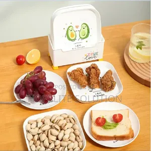 Kids Stack Plates With Stand