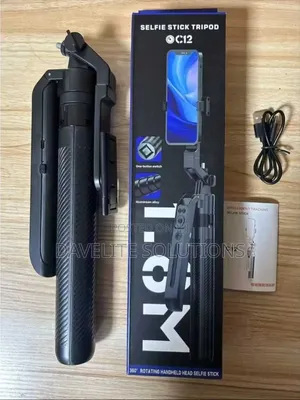 C12 Ai Tracking Tripod, Auto Face Tracking