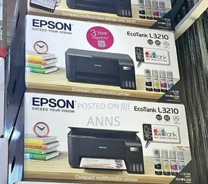Epson Ecotank L3210 Multifunctional Printer With Wifi Option Ep*Black