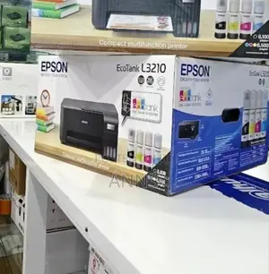 Epson Ecotank L3210 Multifunction Printer With Wifi Option Ep*Black