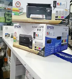 New Epson Ecotank L3210 Multifunction Printer + Wifi Option Ep*Black