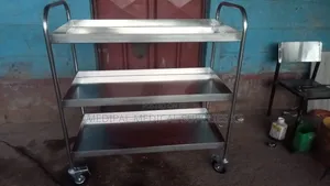 3 Shelves Instrument Trolley