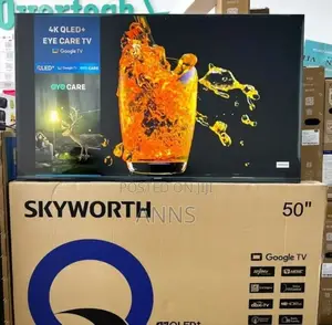 Skyworth 50 Inches Google Tv /Qled / Prime Video/ Google Cast