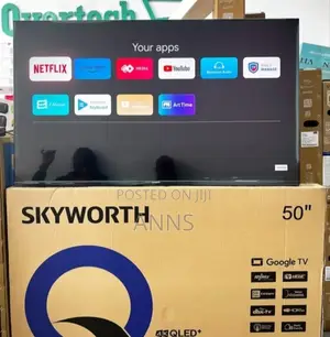 Skyworth 50" Google Tv /Qled / Prime Video/ Google Cast