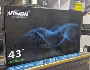 Vision Plus 43 Inches Frameless Smart Android Tv/ HDR Tv /Bt/Cast 43"