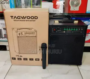 *Tagwood 8" Rechargeable Portable Speaker 8a