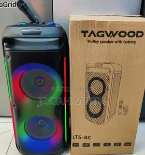 *Tagwood Rechargeable Party Box With Microphone Remote Model: LTS 8c