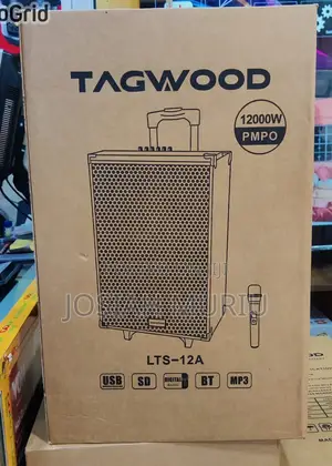 Tagwood 12" 12a Trolley Speaker With Microphone