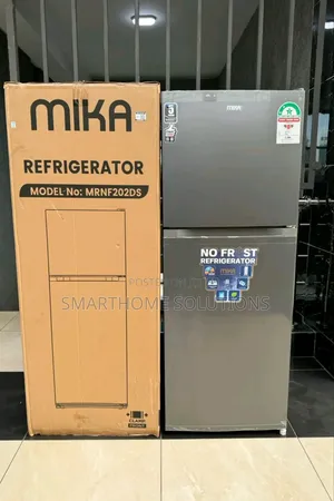 Mika 202l No Frost Double Door Top Mount Freezer Mrnf202ds