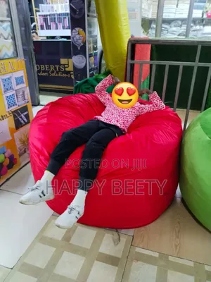 Green Beanbag Seats for Both Adults and Kids