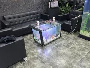 Barber Shop/Salon Waiting Area Aquarium Table