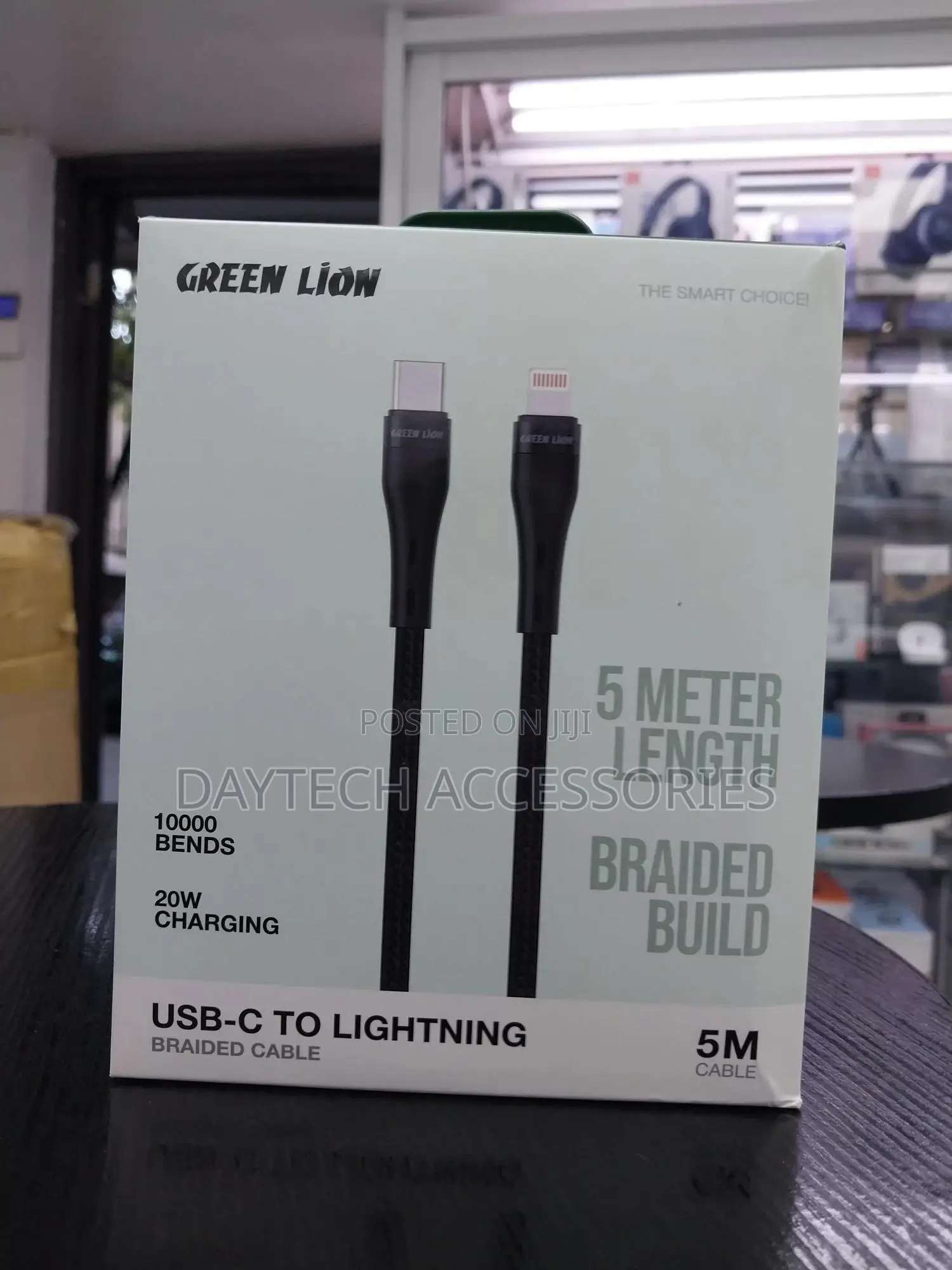 Green Lion Usb-C to Lightning Braided