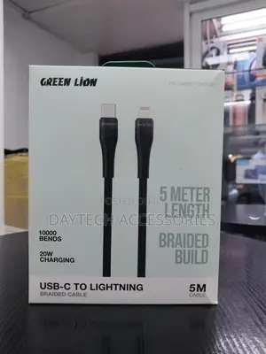 Green Lion Usb-C to Lightning Braided
